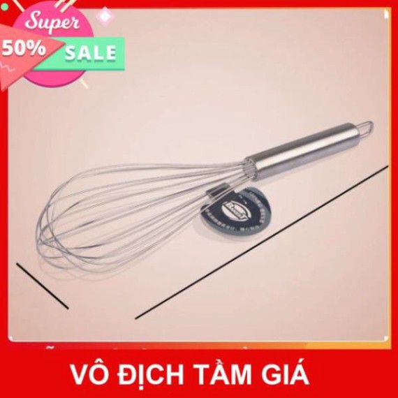 [ Bán giá gốc ] Đánh trứng inox cần tay