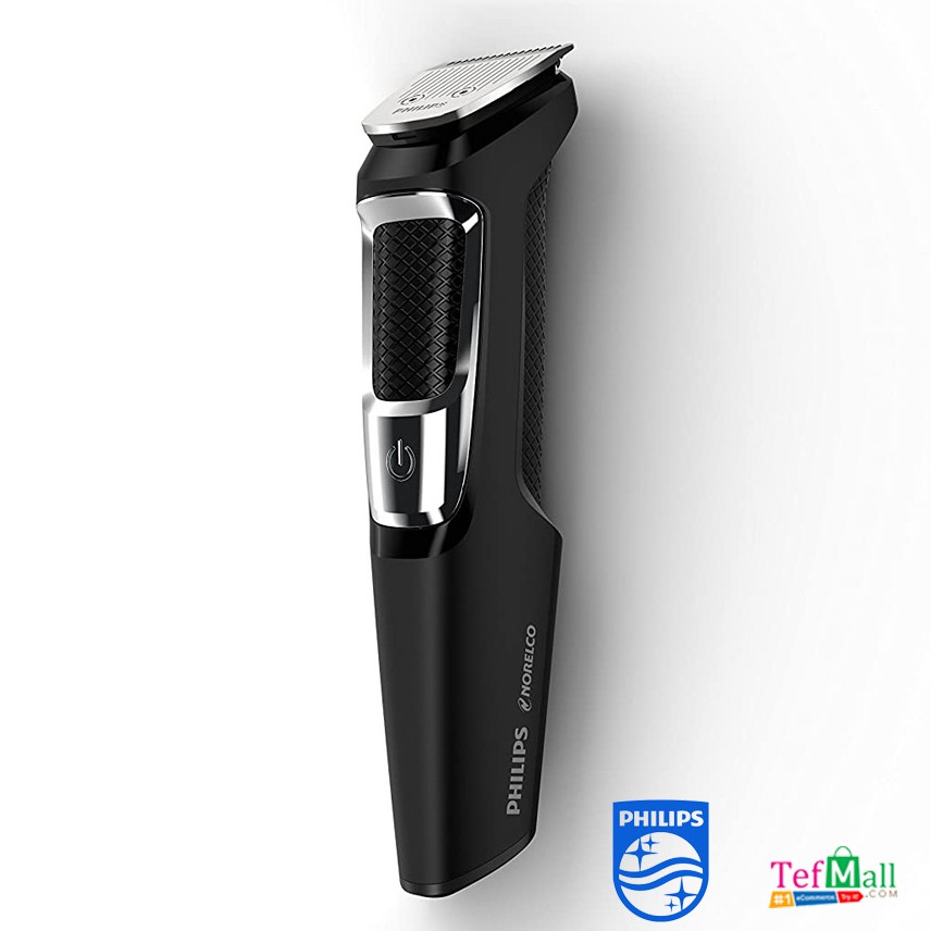 [Hà Lan] Tông Đơ Philips Norelco MG3750 Multigroom All-In-One Series 3000 cắt tóc, cạo râu, cắt lông mũi, 13 đầu phụ ki]