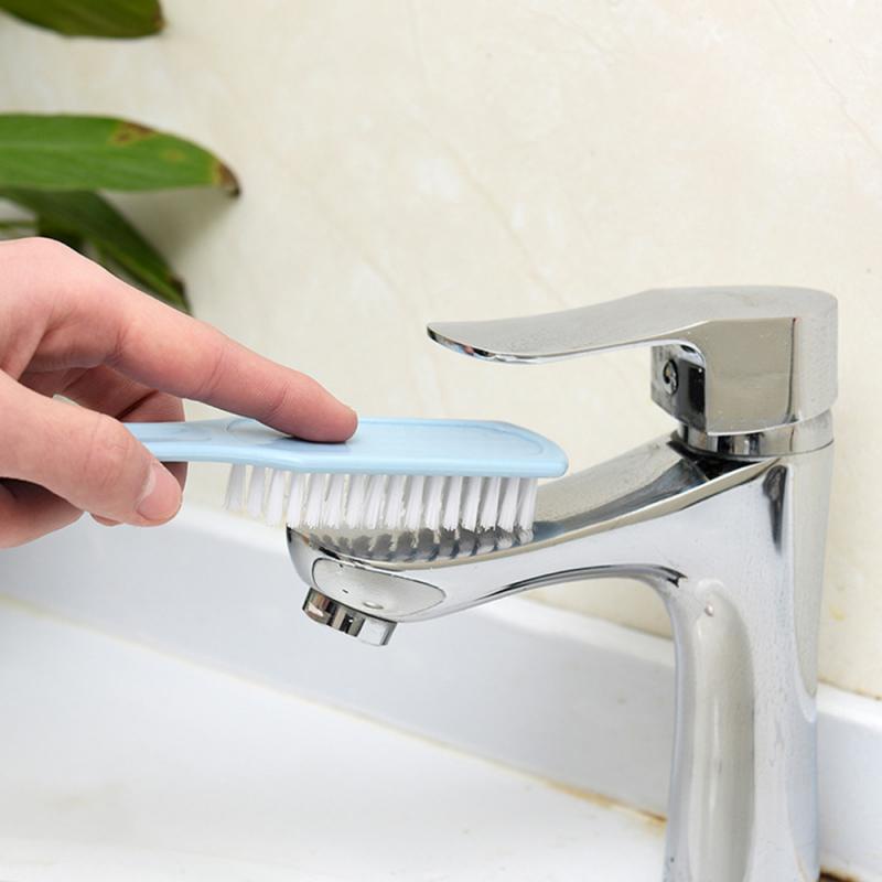 Bàn Chải Chà Giày, Giặt Quần Áo, Cọ Giặt Giày Dép Cán Dài Tiện Lợi Siêu Sạch (Giao Màu Ngẫu Nhiên)
