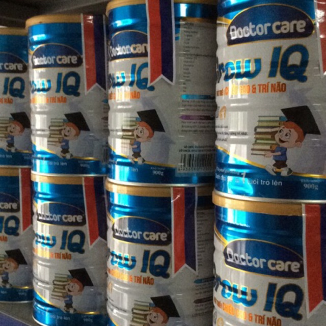 Sữa Doctorcare grow iq 900g date 2021