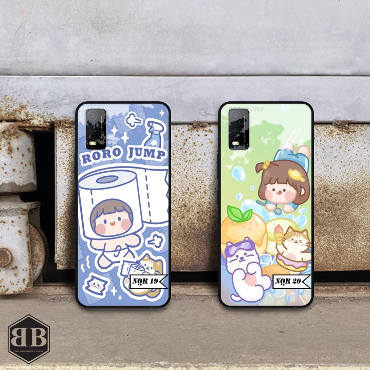 Ốp lưng kính cường lực Vivo Y3S hình in siêu đẹp