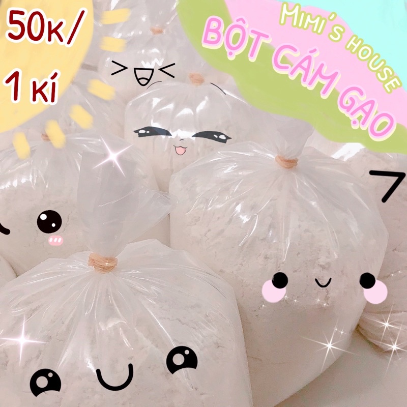 BỘT CÁM GẠO SỮA 1 KÍ