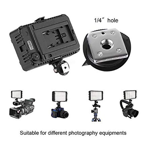 Đèn Led Selens 168 Bóng Trợ Sáng Cho Máy Ảnh Canon Nikon Dslr