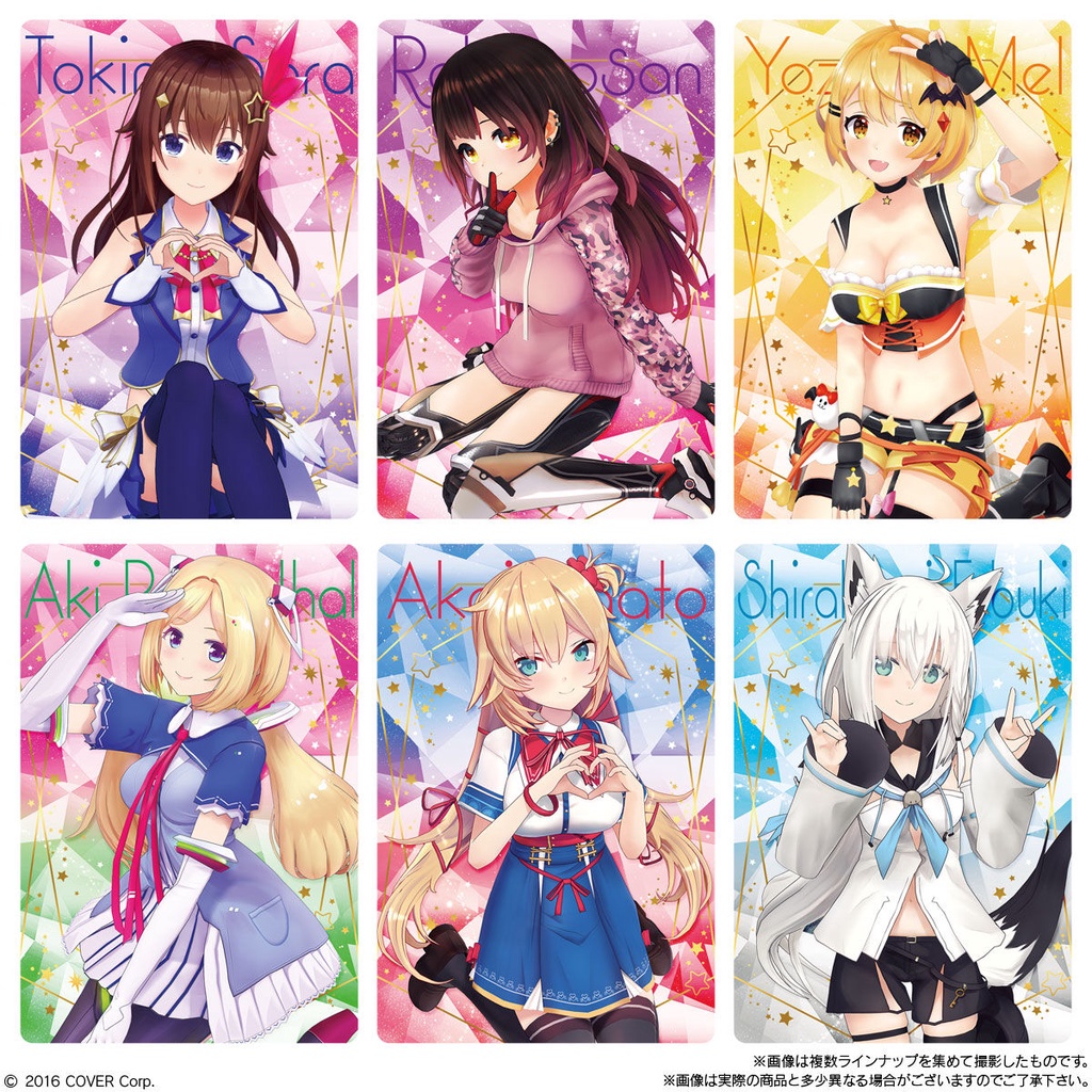 Thẻ bài nhân vật Hololive Wafer