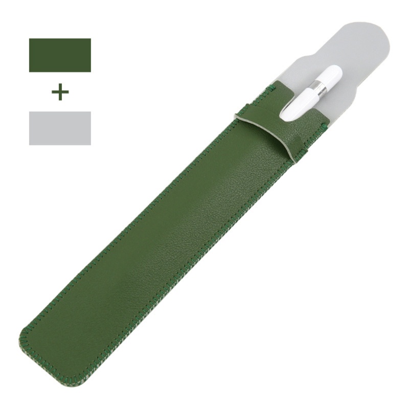 Túi Đựng Bút Chì 1st 2nd Bằng Da Tự Dính Tiện Dụng Cho Nam Và Nữ