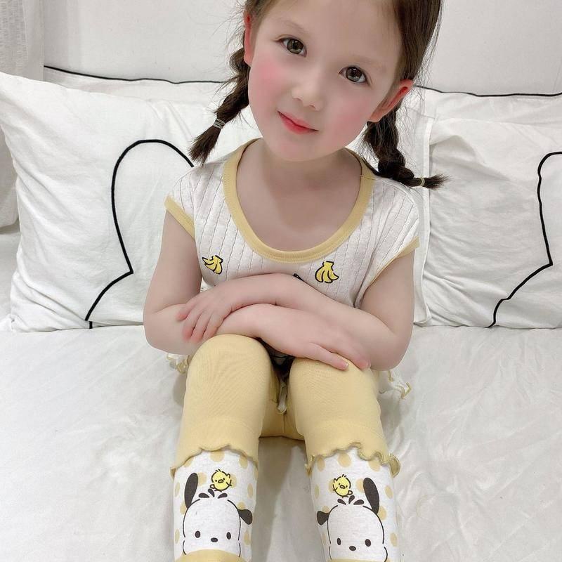 Quần thun thời trang Hàn dễ phối đồ cho bé gái