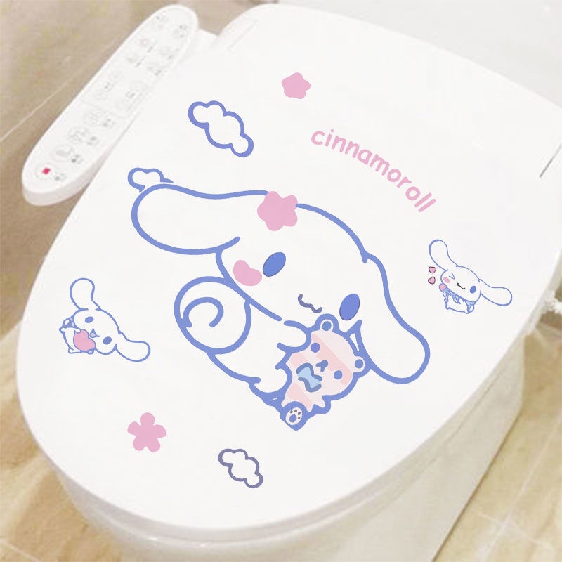 Sticker Pvc Dán Tường Chống Nước In Hình Cinnamoroll Dễ Thương Thời Trang 2022