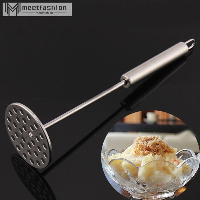 Dụng cụ nghiền khoai tây 32 lỗ bằng thép không gỉ tiện dụng