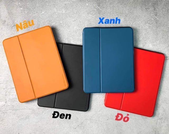 Bao da lưng dẻo X LEVEL Fibcolor FIB / IPAD IPAD AIR 9.7 1 2 3 4 10.2  10.5 / 11 / 12.9 / 2018 / 2020 / GEN 5 6 7 8 10.9