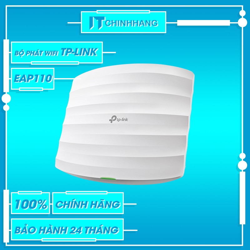 [Mã ELMS05 giảm 5% đơn 300k]Router WiFi TP-Link EAP110 - Hàng Chính Hãng
