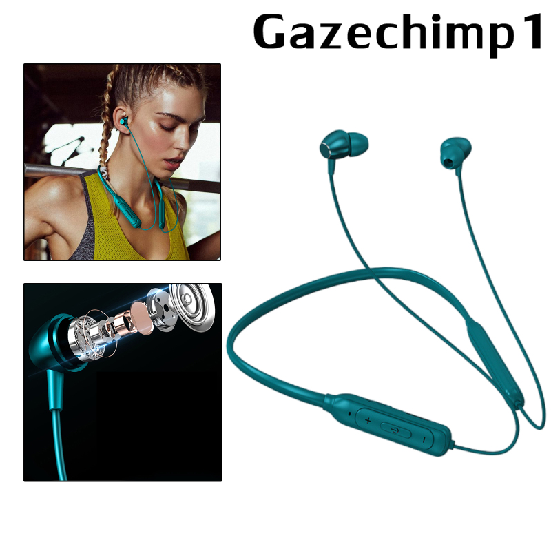 Tai Nghe Nhét Tai Bluetooth Không Dây Có Micro Dùng Khi Tập Gym Gazechimp1