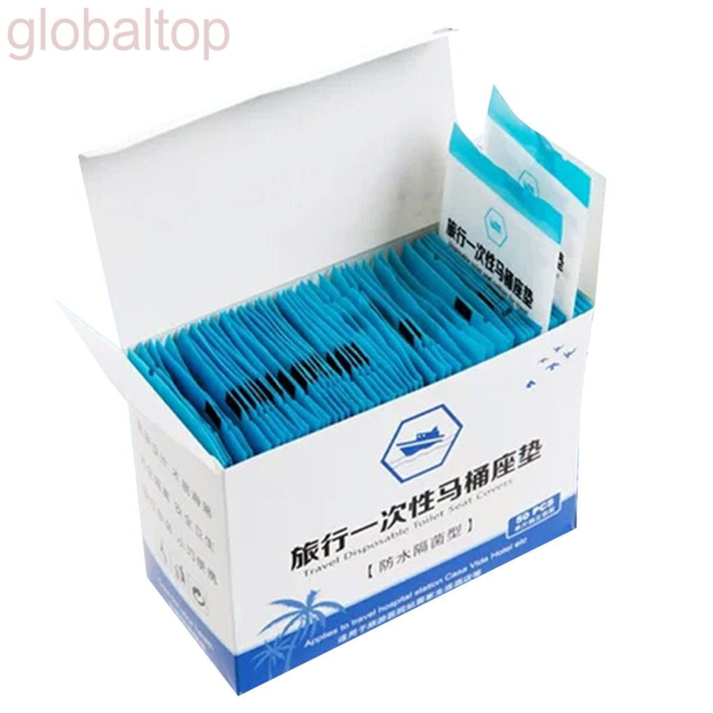Bộ 50 Miếng Lót Bồn Cầu Dùng Một Lần