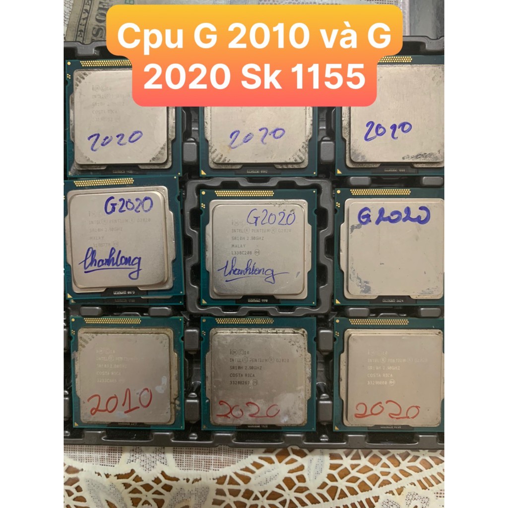 CPU Intel G 2010 và G G2020 Sk 1155 - Vi Tính Bắc Hải | WebRaoVat - webraovat.net.vn