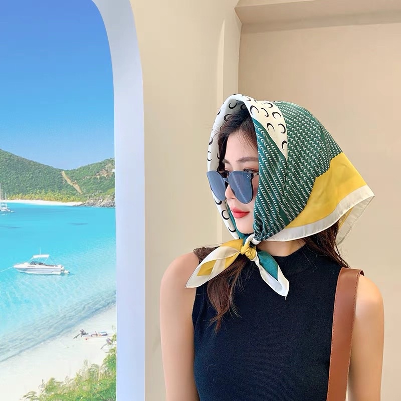 Khăn lụa Hàn quốc 70cm Mã 11