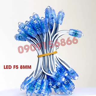 Đèn Led F5 đế 8 - điện 12v và điện 5v