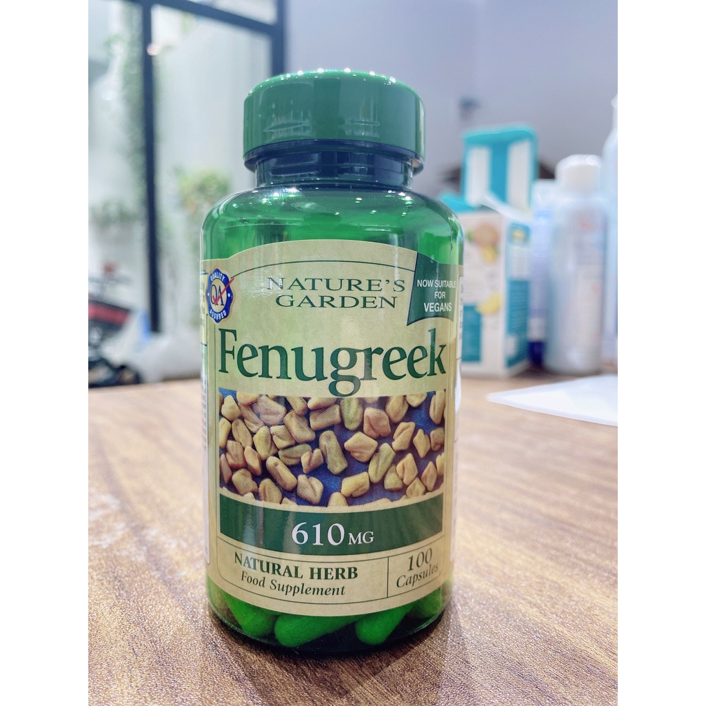  Viên lợi sữa Fenugreek 100 viên