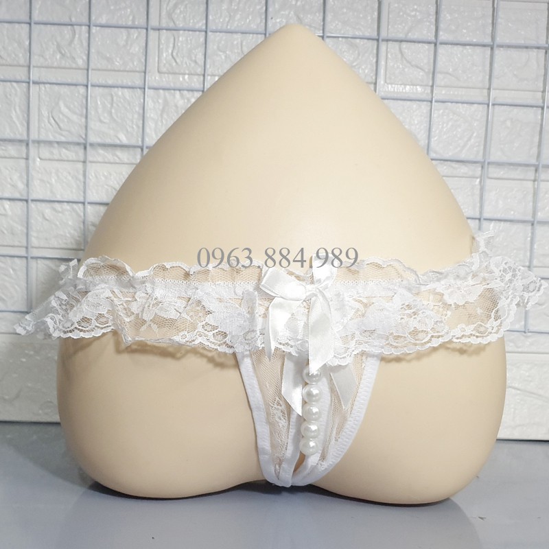 Quần lót nữ QN.34 ren phối cườm cho chị em đồng màu - ẢNH shop chụp