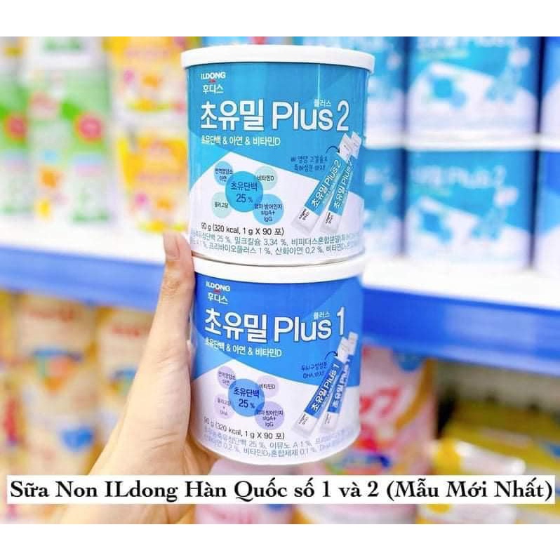 Sữa Non ILDONG số 1, số 2 hộp 100g