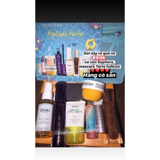 Set mỹ phẩm 8 món Sephora Poolside Party