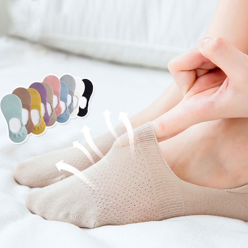 Vớ lười Nữ THÔNG HƠI Cao cấp ôm gót chân