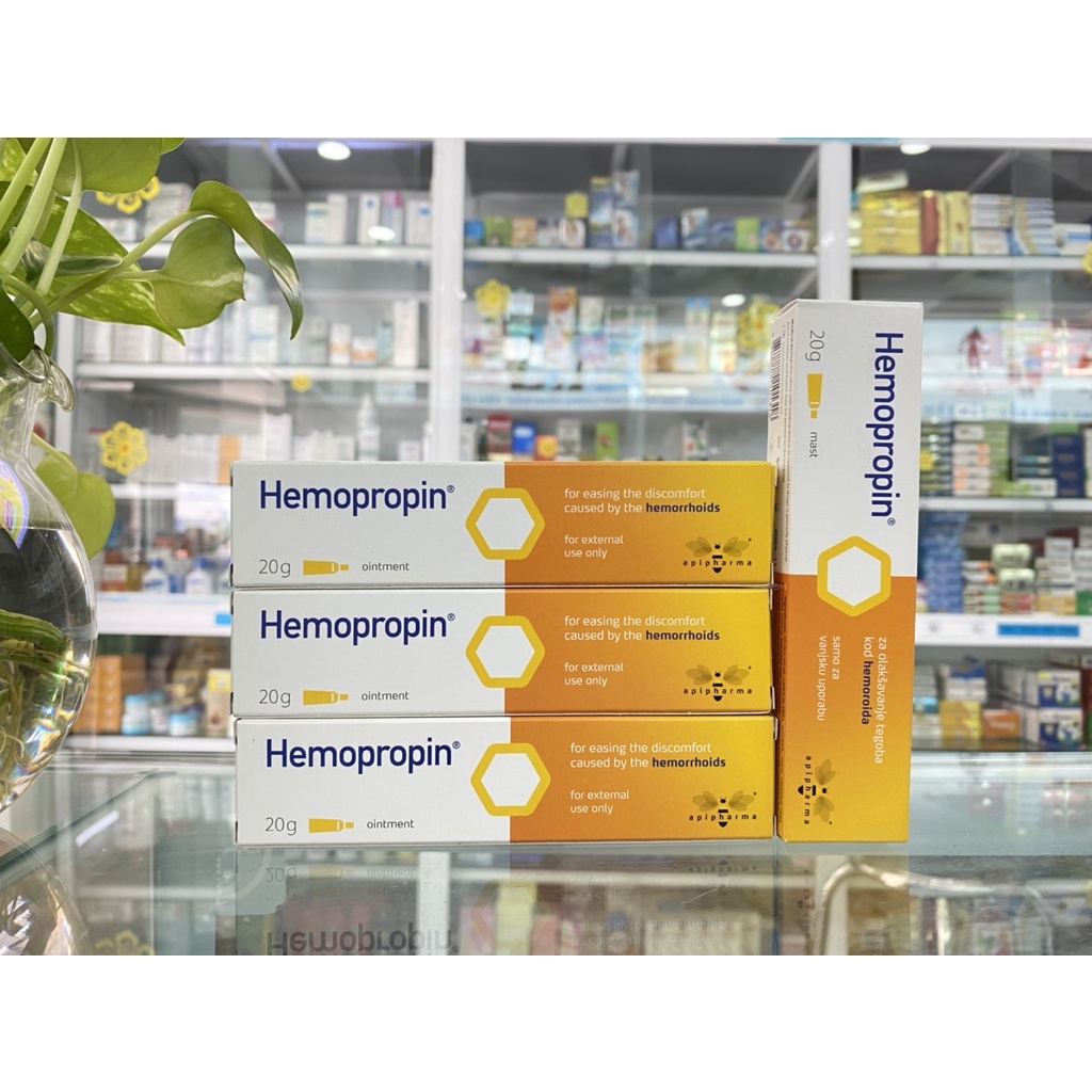 - HEMOPROPIN Tuýp 20gram - Giảm các triệu chứng hết lo trĩ