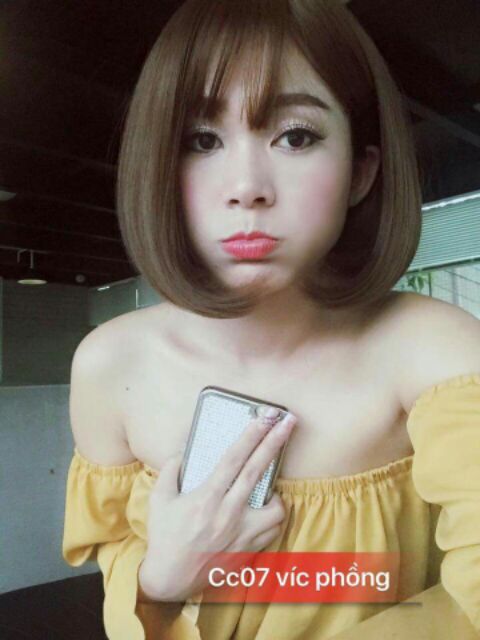 Tóc giả vic bob