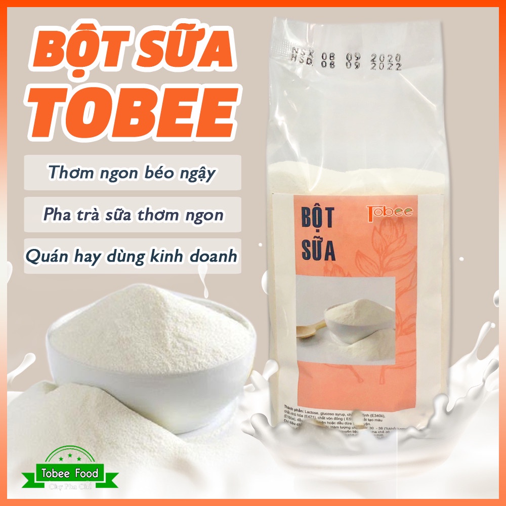 Bột sữa Tobee gói 300gr | Gói nhỏ tiện lợi - Bột pha trà sữa tôn vị trà