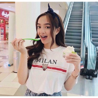 Áo thun nữ in cọp Milan