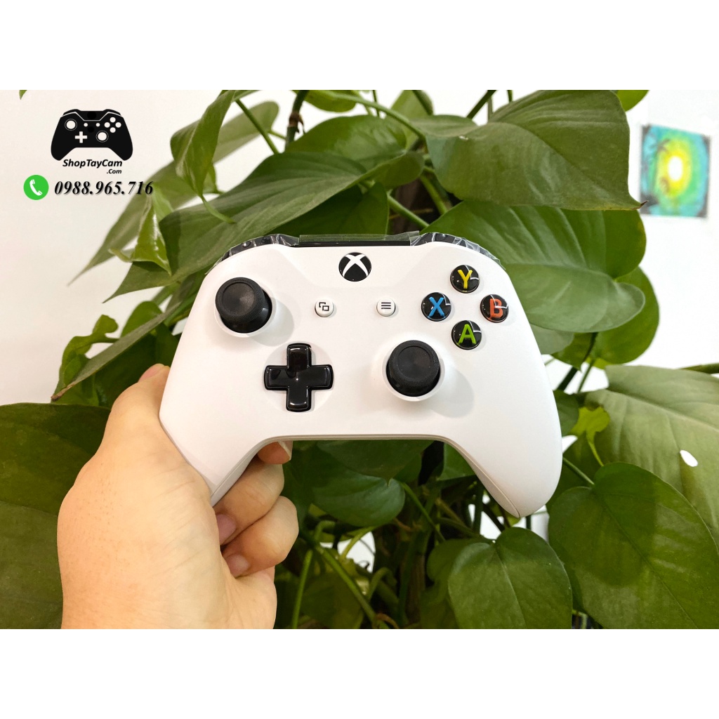 Tay Cầm Xbox One S Chính Hãng + Cáp Cable USB Chơi Game Tối Ưu Cho FO4 / FO3 / PC | TO