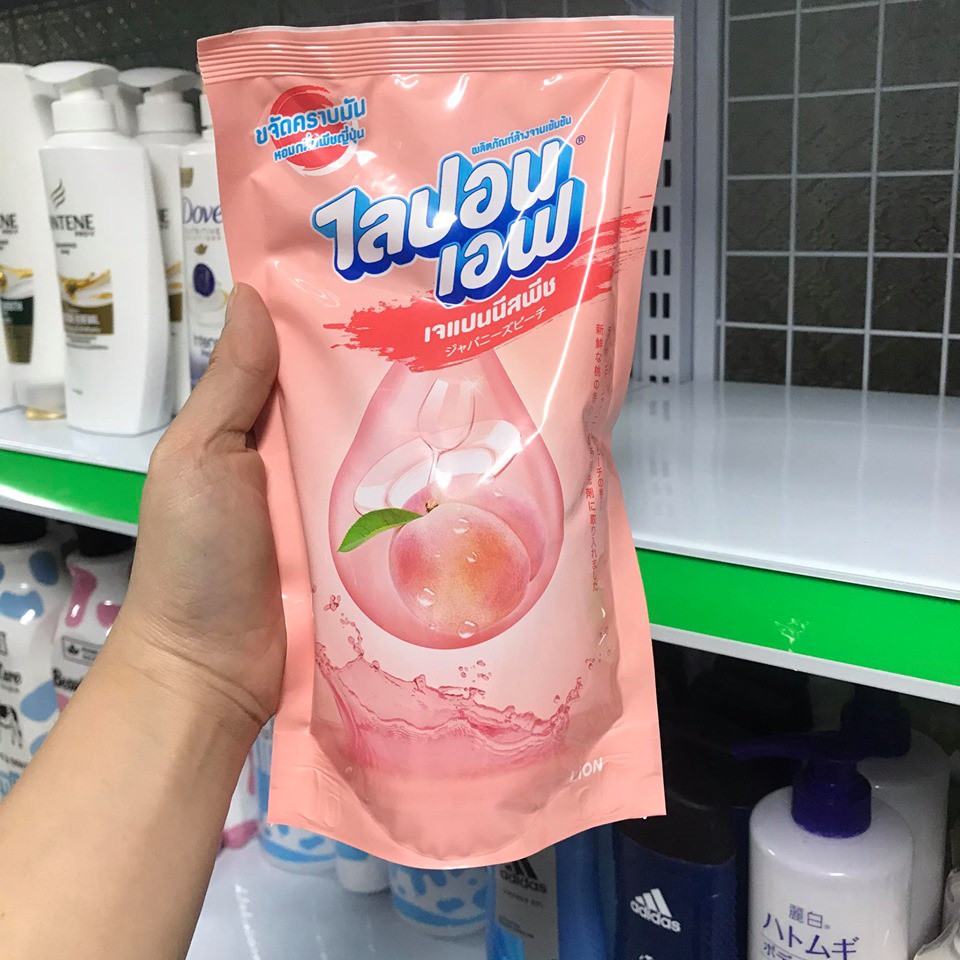 Combo 3 túi Nước Rửa Chén Lion Thái Lan (1túi / 550ml)