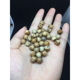 Hạt tròn Picture Jasper - Handmade