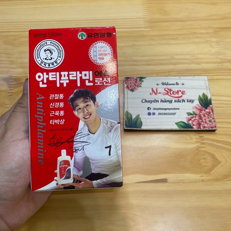 Dầu nóng xoa bóp Hàn quốc antiphalamine 100ml