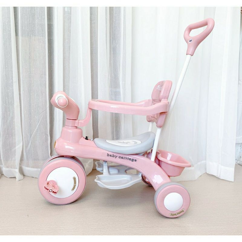 Xe đẩy 3 bánh 618 Baby carriage (HÀNG CHÍNH HÃNG) - 3 trong 1