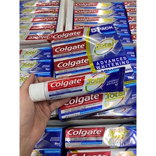 (HSd 05/23) Kem Đánh Răng Trắng Răng Colgate Total Advanced Whitening 181g Hàng Mỹ