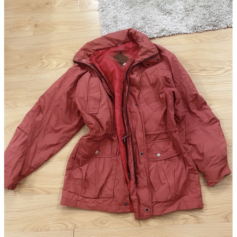 áo khoác siêu phẩm màu nâu gạch tây.A123