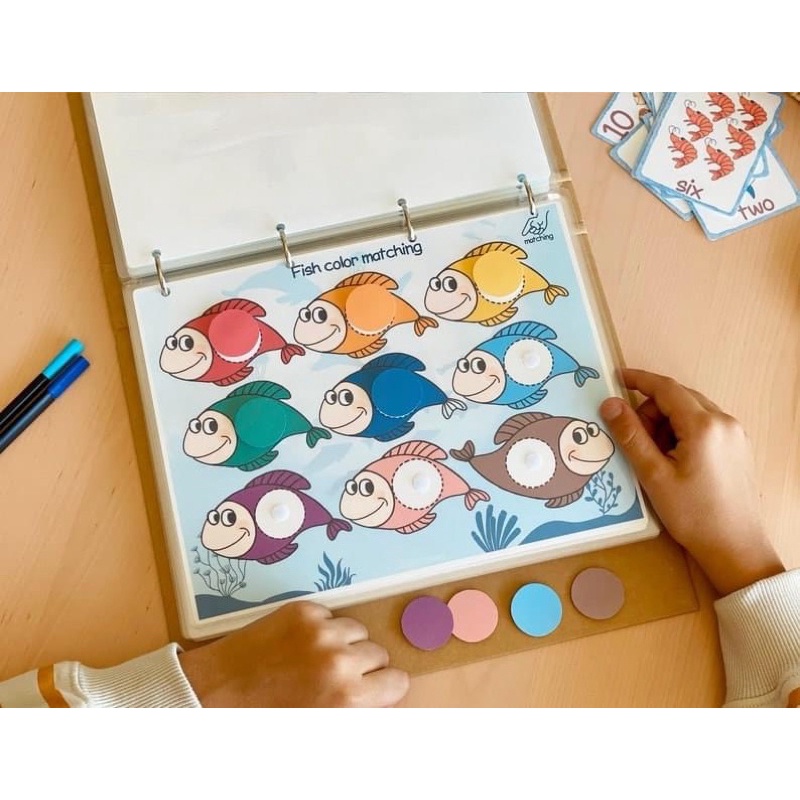 Học liệu montessori đại dương bao la dành cho bé yêu