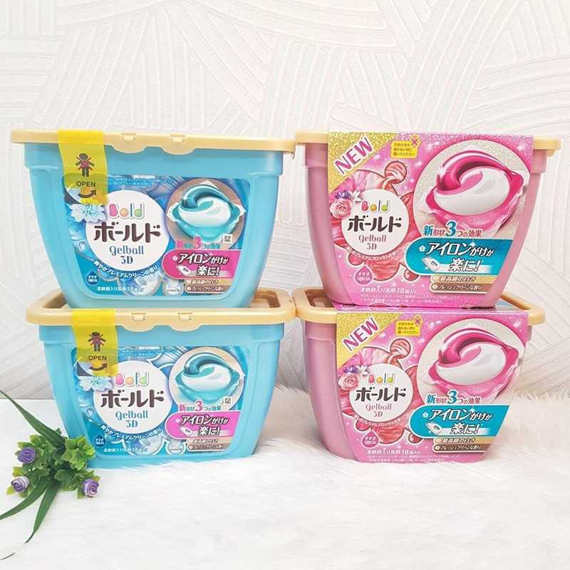 Hộp Viên Giặt GelBall - Bold 12vien 46v - Nhật