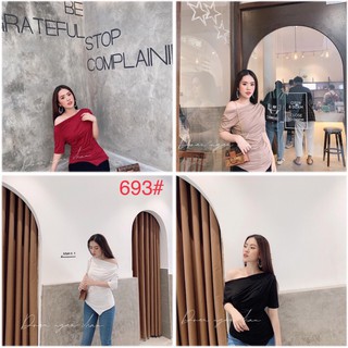 693. ÁO LỆCH VAI VẠT NHỌN