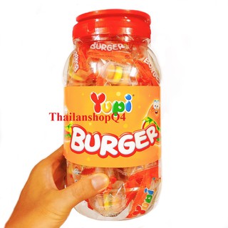 (HCM) 1 HŨ KẸO DẺO YUPI BURGER 36 GÓI HSD 9/2023