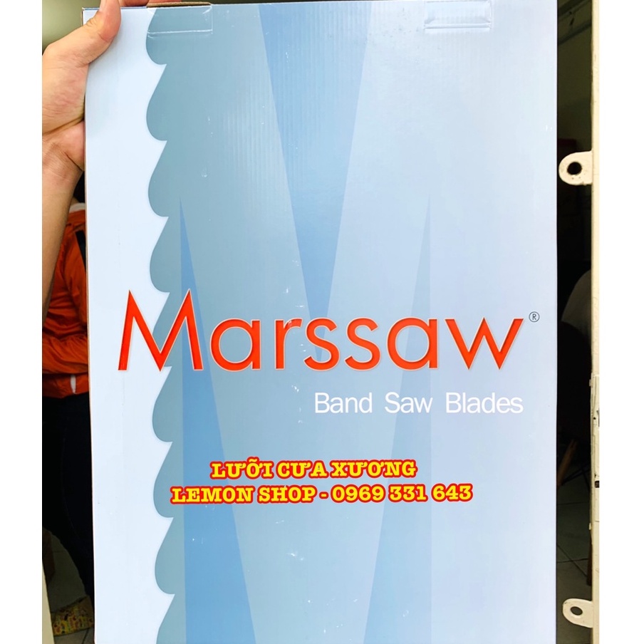 Lưỡi cưa xương MARSSAW (1200mm) - Loại chuyên cưa xương bò, thịt cá đông lạnh các loại - SỈ GIÁ TỐT