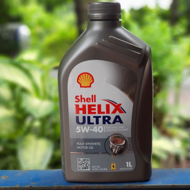 Nhớt Tay Ga Shell HELIX ULTRA 5W40 Tổng hợp hoàn toàn