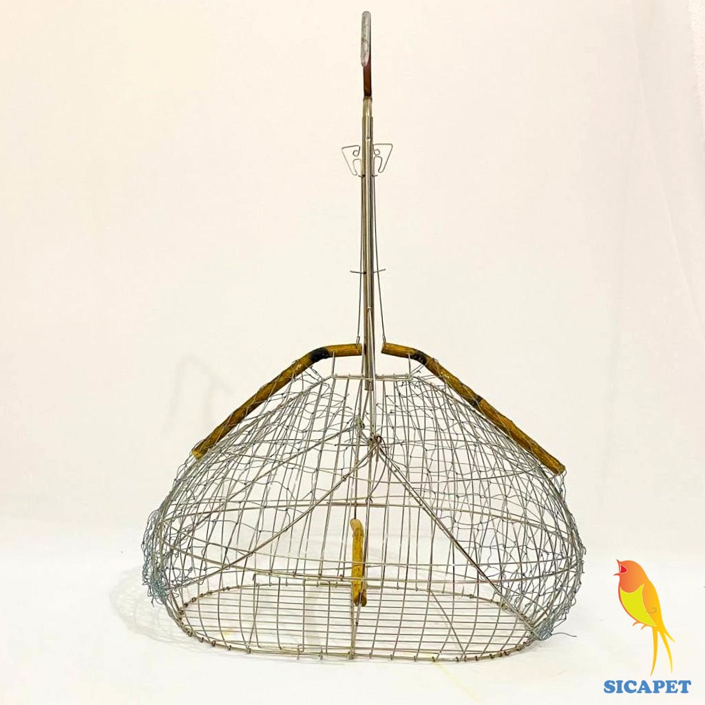 Lồng bẫy chim Chào Mào chất liệu Inox , chim Chòe Than, Lồng bẫy Khuyên - chim hút mật, Bẫy chim nhạy-bền-đẹp SICAPET