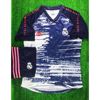 (Hàng Thailand Super) Bộ Áo bóng đá Real madrid( Real ) Tranning 2020/2021 chuẩn thi đấu