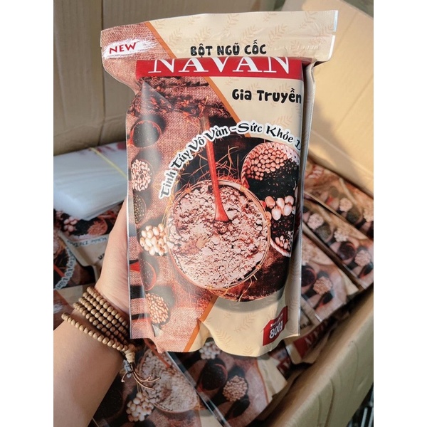 XẢ KHO - DATE MỚI - Ngũ cốc navan đủ loại hạt 800gr