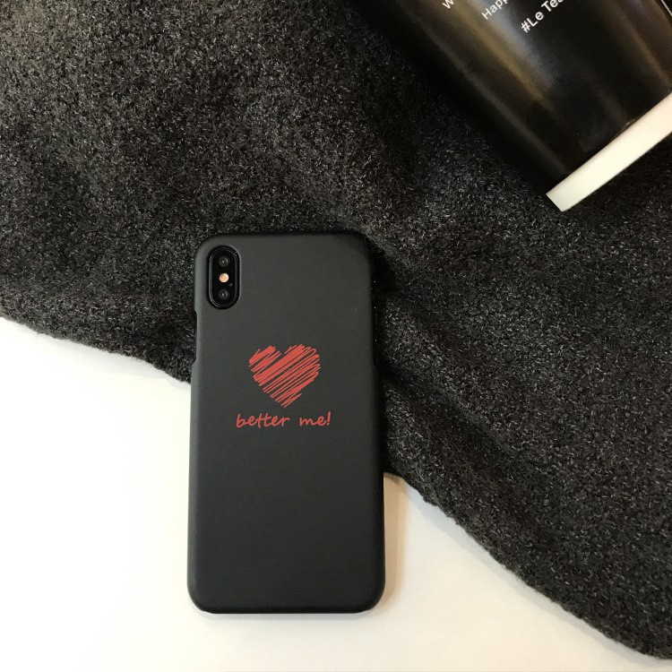 iPhone 5s SE 6 6s 7 8 Plus X Xs Max XR Phone Case Heart Better me Cover Casing | BigBuy360 - bigbuy360.vn