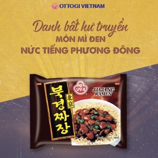 MÌ TƯƠNG ĐEN OTTOGI 135G, mì tương đen Bắc Kinh ottoki