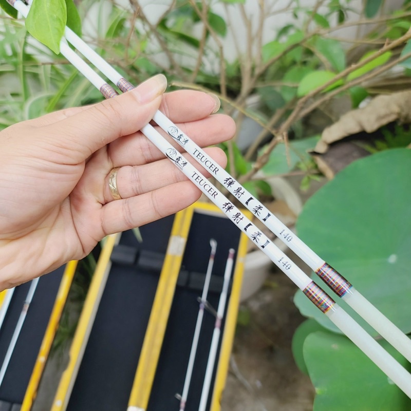 cần X UL TEUCER - 4 khúc - dài 1m4 có máy ngang và máy đứng