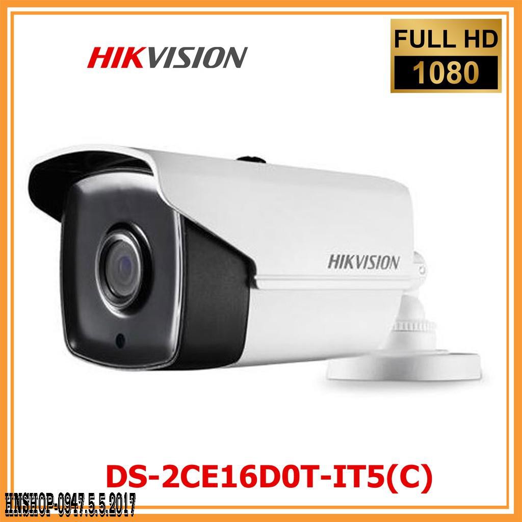 Camera HDTVI thân hồng ngoại siêu xa Hikvision DS-2CE16D0T-IT5(C) Full HD Giá Rẻ - chính hãng