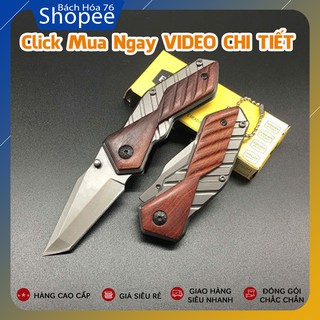 Dao Phượt Gấp Mini BUCK Phiên Bản Lưỡi TANTO Mini X59