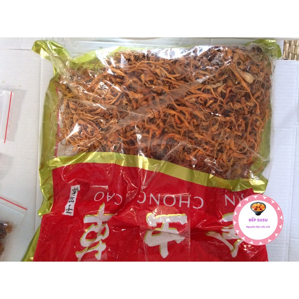 Đông trùng hạ thảo khô loại 1 50, 100g chuyên dụng nấu chè dưỡng nhan